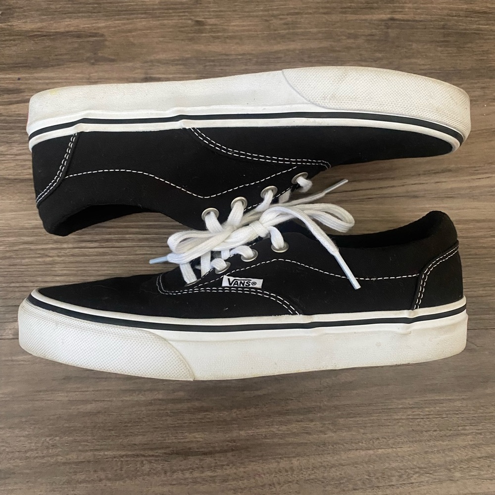 Women’s Vans Sneakers - Black, Size 7